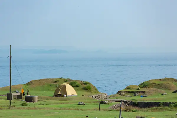 友ヶ島のキャンプ場