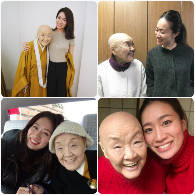 瀬尾まなほさんと在りし日の瀬戸内寂聴さん